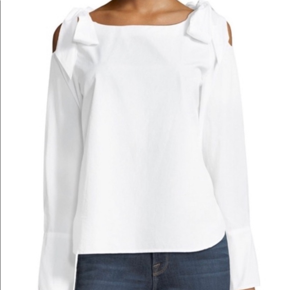 Frame long sleeve blouse